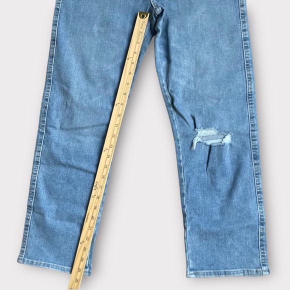 Signature Levi Strauss Gold Heritage High Rise Straight Mom Jeans 6/W28 Stretch - Picture 11 of 11